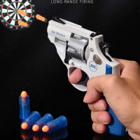 Sky Marshal Revolver Toy Gun Pistol Safe Soft Bullets Gun For Kids Boys Shopify Dropshipping