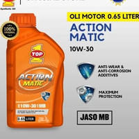 TOP 1 Oli Motor Matic ACTION MATIC 10W-30 0.65LITER