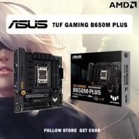 ASUS TUF GAMING B650M PLUS New micro-ATX AMD B650 DDR5 6400+(OC) MHz M.2 USB 3.2 128G 2.5Gb Ethernet Socket AM5 Motherboard
