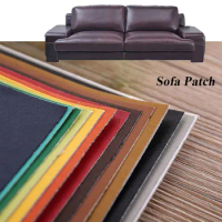1PC Self Adhesive PU Leather Sofa Patch Stick-on Fabric Repairing Sticker Home Decor Renew Apparel Sewing DIY Craft Accessory