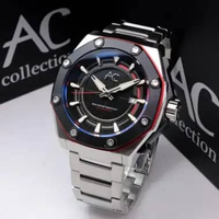 JAM TANGAN PRIA ALEXANDRE CHRISTIE AC9601 AC 9601 AUTOMATIC ORIGINAL GARANSI RESMI 1 TAHUN - silver