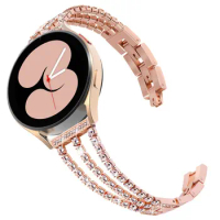 Diamond Strap for Samsung Galaxy Watch 5pro/4/Classic/3/Active 2 Shiny Design 20mm 22mm Bracelet huawei watch gt 2-2e-3-pro band
