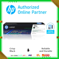 HP Toner 126A Original Laserjet Cartridge Hitam untuk LaserJet Pro 100 MFP M175nw & CP1025nw Printer
