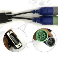 for nexiq pn 405048 6 and 9 pin y deutsch insite adapter truck diagnostic usb diagnostic cable