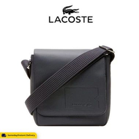 Lacoste Mens Classic Crossover Bag - Tas Selempang Pria - Black Iris