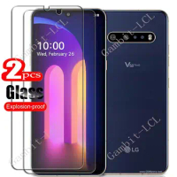 2PCS FOR LG V60 ThinQ 5G UW 6.8" Tempered Glass Protective ON LGV60ThinQ V60ThinQ LM-V600, A001LG Screen Protector Film Cover