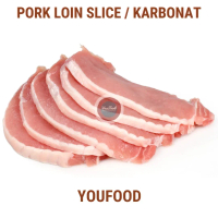 PORK LOIN SLICE - Bali / Daging Babi Karbonat-Loin Babi Bali 500gr