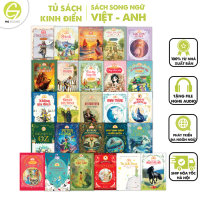 Tủ sách văn học kinh điển song ngữ - Sách văn học tặng audio & note từ vựng song ngữ - HG Books