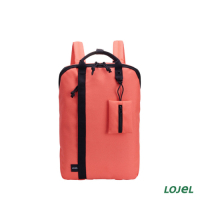 LOJEL TAGO 珊瑚橙 S號 輕旅行 後背包 筆電包 旅行袋
