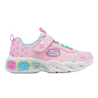 【SKECHERS】女童系列_燈鞋 PRETTY PAWS (319301LPKMT)-US12