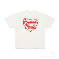 New เสื้อยืด Human Made duck Heart Badge T-Shirt Graphic แท้100%