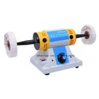 Household Table Lathe Grinder Amber Engraving Jade Cutting Polishing Machine Bench Polisher for Wood Jewelry Sanding Grinding