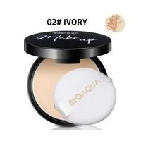 Bioaqua Face Powder Oil Control Bedak Padat BPOM Makeup Matte Nude Halus Menyatu di Kulit Viral 02 I