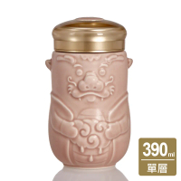乾唐軒活瓷 | 龍寶隨身杯 / 小 / 單層 / 3色 390ml-玫瑰粉