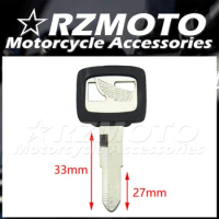 Motorcycle ignition Key Uncut Blank For HONDA DIO 56 57 Z4 125 SCR100 WH110 SCR WH 100 110 Scooter 50CC Zoomer