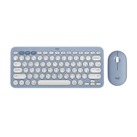 【Logitech 羅技】Pebble 2 Combo 無線藍牙鍵盤滑鼠組 K380S+M350S(午夜藍)