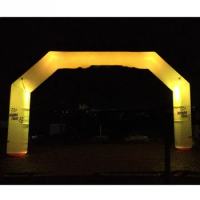 Ace Air Art Lighting Inflatable Race Archway For Outdoor Running Contest Start/Finish Line Made By