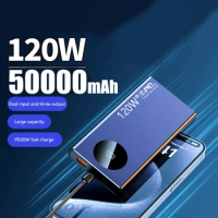 50000mAh Portable Power Bank Cellphone Fast Charge Powerbank Battery Charger for IPhone Samsung Huawei MI
