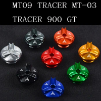 For YAMAHA Tracer 9 TRACER 900 GT MT09 MT-09 MT-03 Motorcycle Accessories M20*2.5 Engine Oil Drain Plug Sump Nut Cup Plug Cover