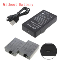 OOTDTY USB Battery Charger For Canon LP-E5 EOS 1000D 450D 500D Kiss F Kiss X2 Rebel Xsi