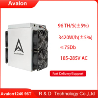 New Asic Miner Canaan Avalon Made A1246 96T±5% Bitcoin Asic Crypto Machine