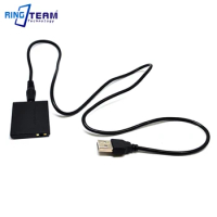 Power USB Cable + DC Coupler DR-40 DR40 NB-6L for Canon Powershot Cameras ELPH 500 HS SD770 SD980 SD1200 D10 D30 S90 S95 S120...