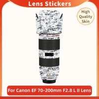 EF70200/2.8L II Camera Lens Sticker Coat Wrap Protective Film Body Decal Skin For Canon EF 70-200 F2.8 70-200mm 2.8 L IS II USM