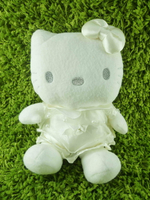 【震撼精品百貨】Hello Kitty 凱蒂貓 KITTY絨毛娃娃-白紗裝扮-珠珠-M 震撼日式精品百貨