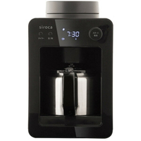 免運 日本 siroca SIROCA  SC-A371 全自動 咖啡機 磨豆 研磨 4杯 30分保溫 附不鏽鋼壺 日本代購