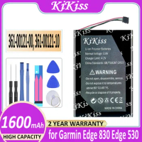 Battery 361-00121-00 361-00121-10 (463450) 1600mAh for Garmin Edge 830 530 GPS Repair Bateria