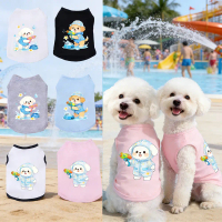 Pet Water Festival T-shirt Fashionable Comfortable Material For Summer - Clothing Cats & Dogs To Pla