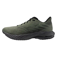 【MIZUNO 美津濃】Wave Rider 28 Sw 男 慢跑鞋 寬楦 彈力 支撐 緩震 綠 黑(J1GC240459)