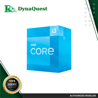 Intel Core I3-12100 4C/8T 12mb UHD730 125W LGA1700 Processor Boxed