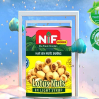 Hạt sen nước đường NIF-560g-dùng trong pha chế,làm topping,ăn liền.