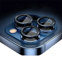 【HH】Apple iPhone 15 Pro/15 Pro Max 帶定位輔助器鋁合金框-藍色鈦金屬色(GPN-APIP15P-BALENS)
