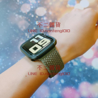 適用iwatch456SE蘋果手表表帶單圈applewatch運動尼龍錶帶【不二雜貨】
