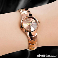 瑞士新款時尚手錶女士防水夜光簡約氣質高級感全自動機械錶潮流 全館免運