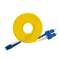 SC to LC Single-mode optical fiber patch cord SM SC/LC fiber jumper cabel Duplex 9/125 UPC Polish OFNR 3m 5m 10m 15m
