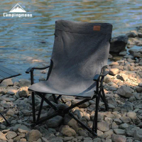 Aluminum Alloy Outdoor Folding Chair Camping Barbecue Chair Cotton Ogawa Chair Fishing Chair
