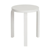 【北歐櫥窗】Artek Stool 60 三腳圓凳(全白)