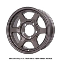velg mobil STY-J HSR R16X65 H5X139,7 ET10 SANDY BRONZE VELG MOBIL JIMI TAFF KATANA