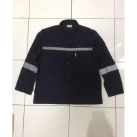 Wearpack/Safety Model Atasan Lengan Panjang Dongker L, XL, XXL - XL