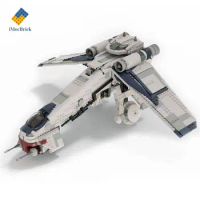 1307 Parts Mocs Mocs Space Wars Sets Republic Dropship Kits Building Block Bricks Sets Kid Toys