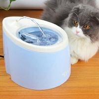 全館85折貓喝水器自動循環過濾炫彩燈活水貓用品小型寵物飲水器貓咪飲水機 雙十一購物節