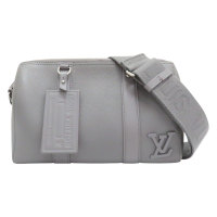 【二手名牌BRAND OFF】LOUIS VUITTON LV 路易威登 灰色 皮革 City keepall 肩背包 M59328