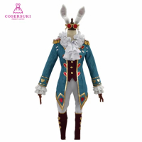 Identity V Freddy Riley Mr. Bunny Cosplay Costumes Stage Performance Outfit