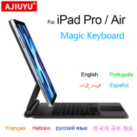 Magic Keyboard For iPad Pro 11 12.9 2022 2021 2020 2018 Air 4 5 10.9" Keyboard 5th 4th 3rd Generation Magnetic Case Keyboard