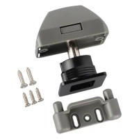 Brand New High-Quality Button Catch Lock Lockset Zinc Alloy Motorhome Cabinet Camper Practical Push Button Catch