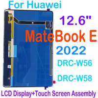 12.6" Original LCD Replacement For Huawei MateBook E 2022 DRC-W56 DRC-W58 DRC-W76 LCD Display Touch Screen Digitizer Assembly