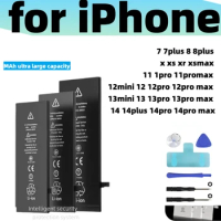 AAA Battery For iPhone 14 13 12 11 X XS XR SE 2020 7 8 PLUS 12/13 Mini Replacement Batteries For Apple iPhone Battery